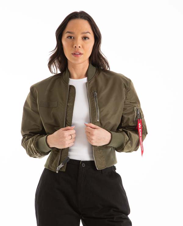 ALPHA INDUSTRIES Cropped Gen Ii Bomber Jacket | Garmentory