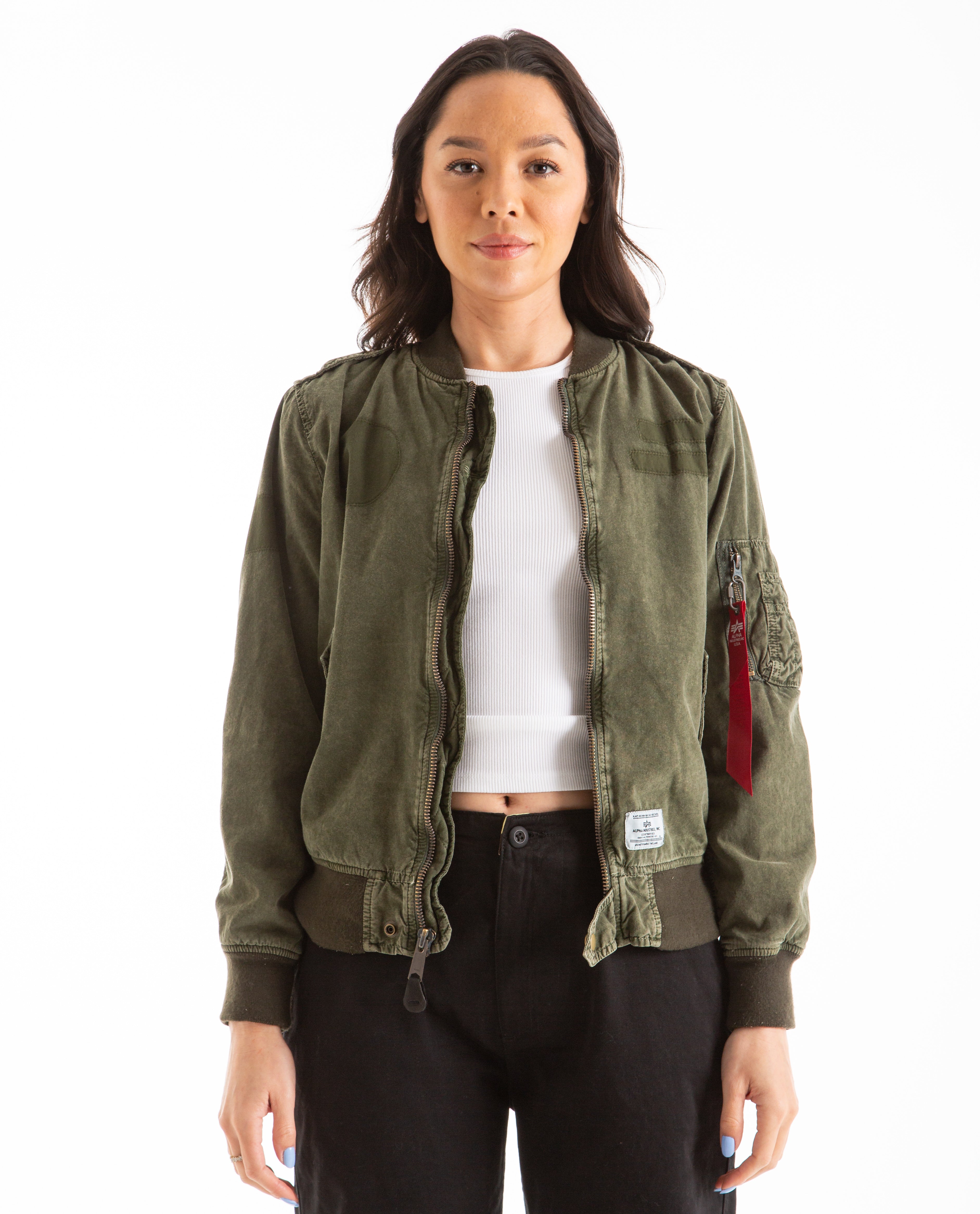 L-2B 60s commerジッパー Alpha Industries L-2B Paratrooper Flight Jacket | Uncrate Supply