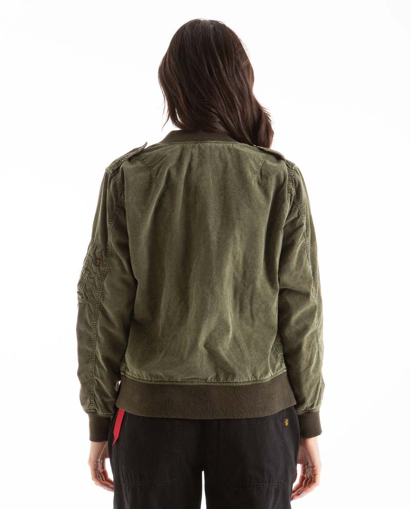 ALPHA INDUSTRIES L-2B Rip And Repair Flight Jacket | Garmentory