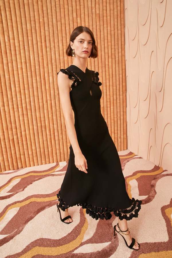 Ulla Johnson Fiora Dress - Noir | Garmentory