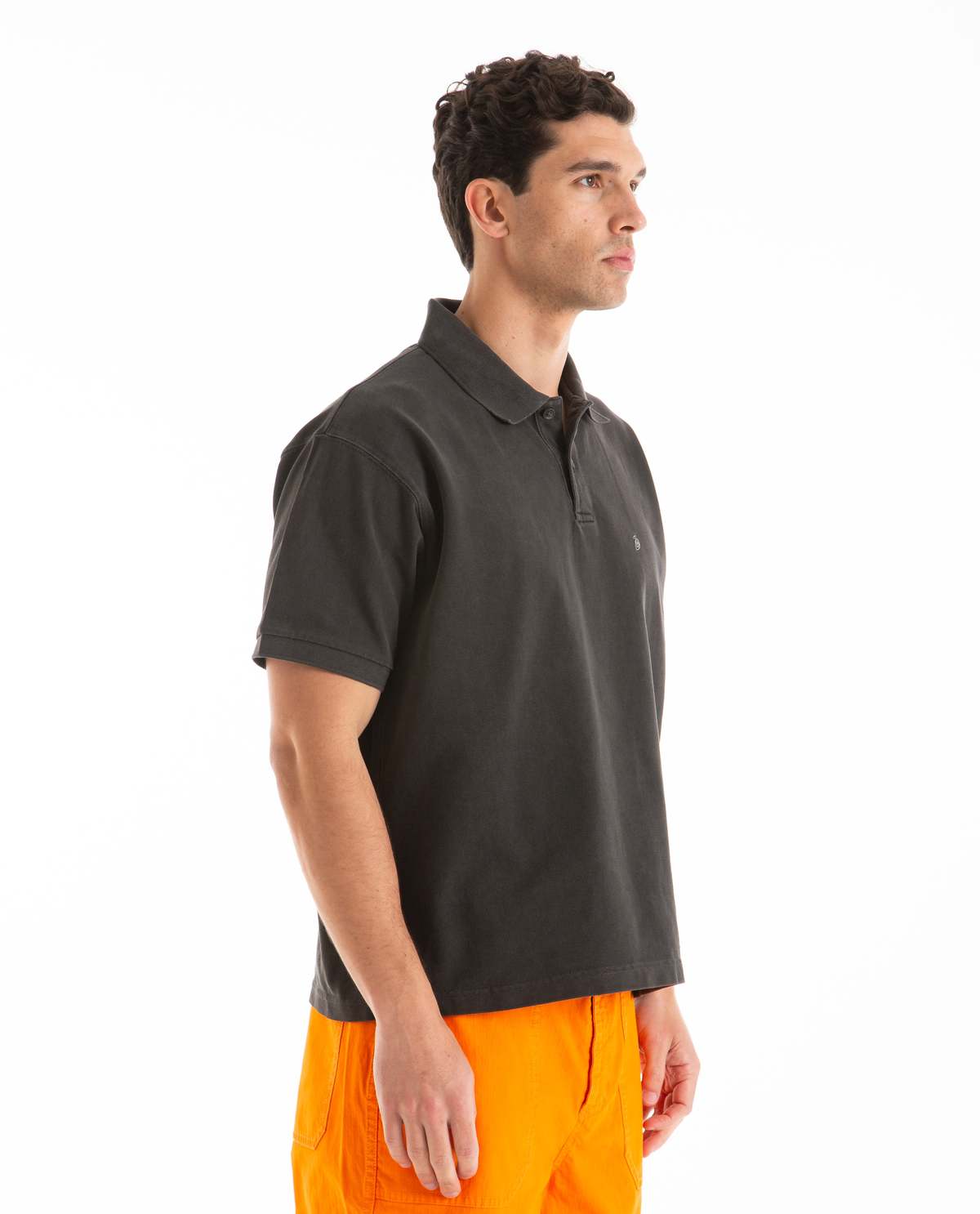 Stussy Pigment Dyed Pique Polo | Garmentory