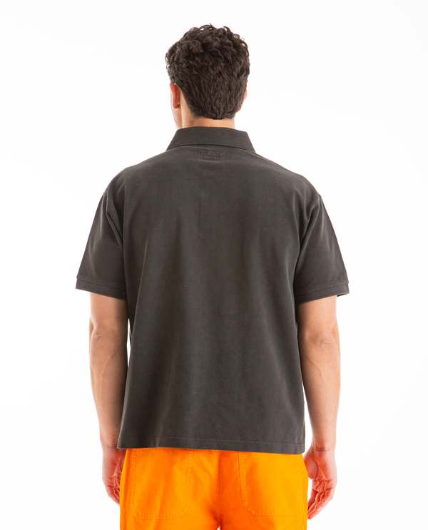 Stussy Pigment Dyed Pique Polo | Garmentory