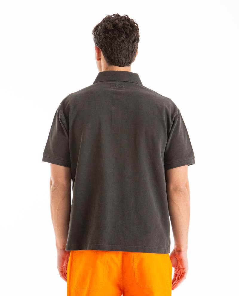 Stussy Pigment Dyed Pique Polo | Garmentory