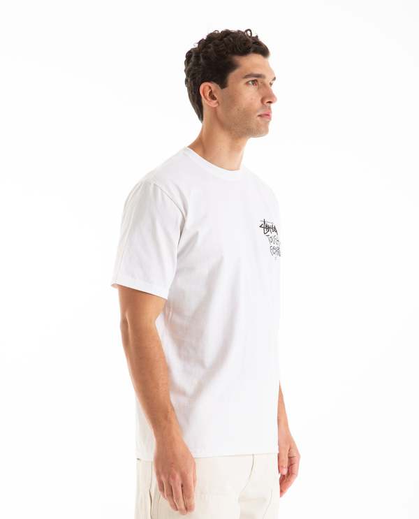 ☆関税込☆Stussy★Tough Gear TEE★White★ Stussy Tough Gear International Tee White Men's - FW24 - US