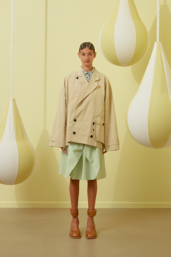 Henrik Vibskov NOTICE JACKET - DESERT | Garmentory