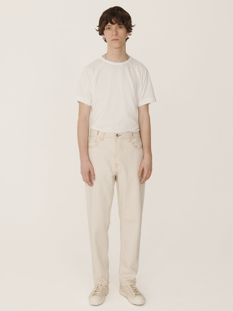 YMC Tearaway Jeans - Ecru | Garmentory