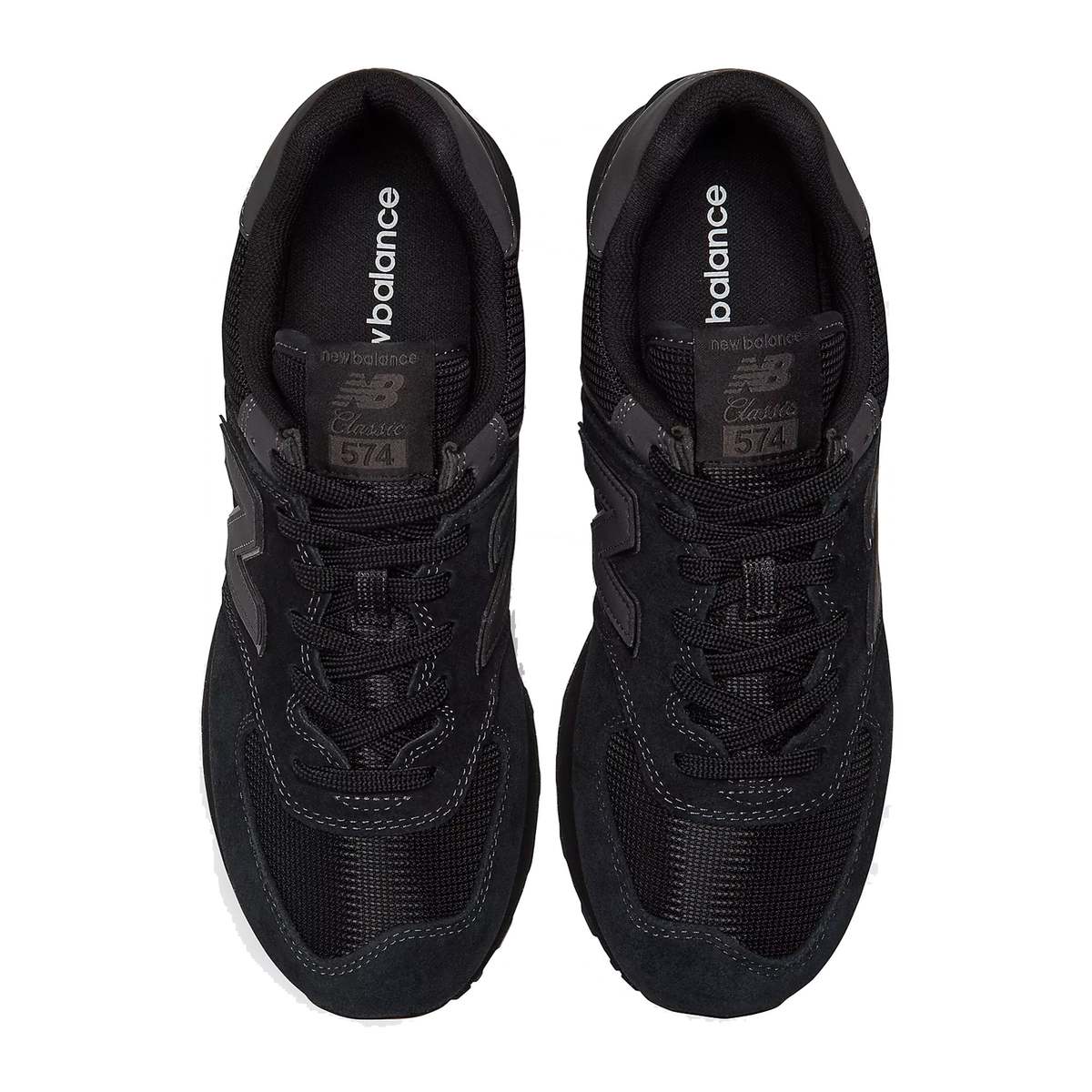 New Balance 574 Core Sneakers - Black/Black | Garmentory