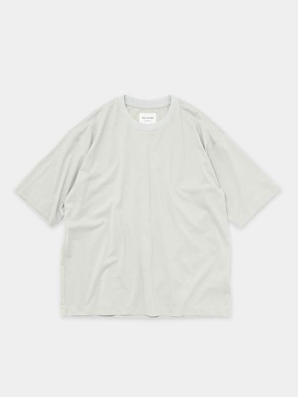 Still By Hand Knitted Rib T-Shirt - Mint | Garmentory
