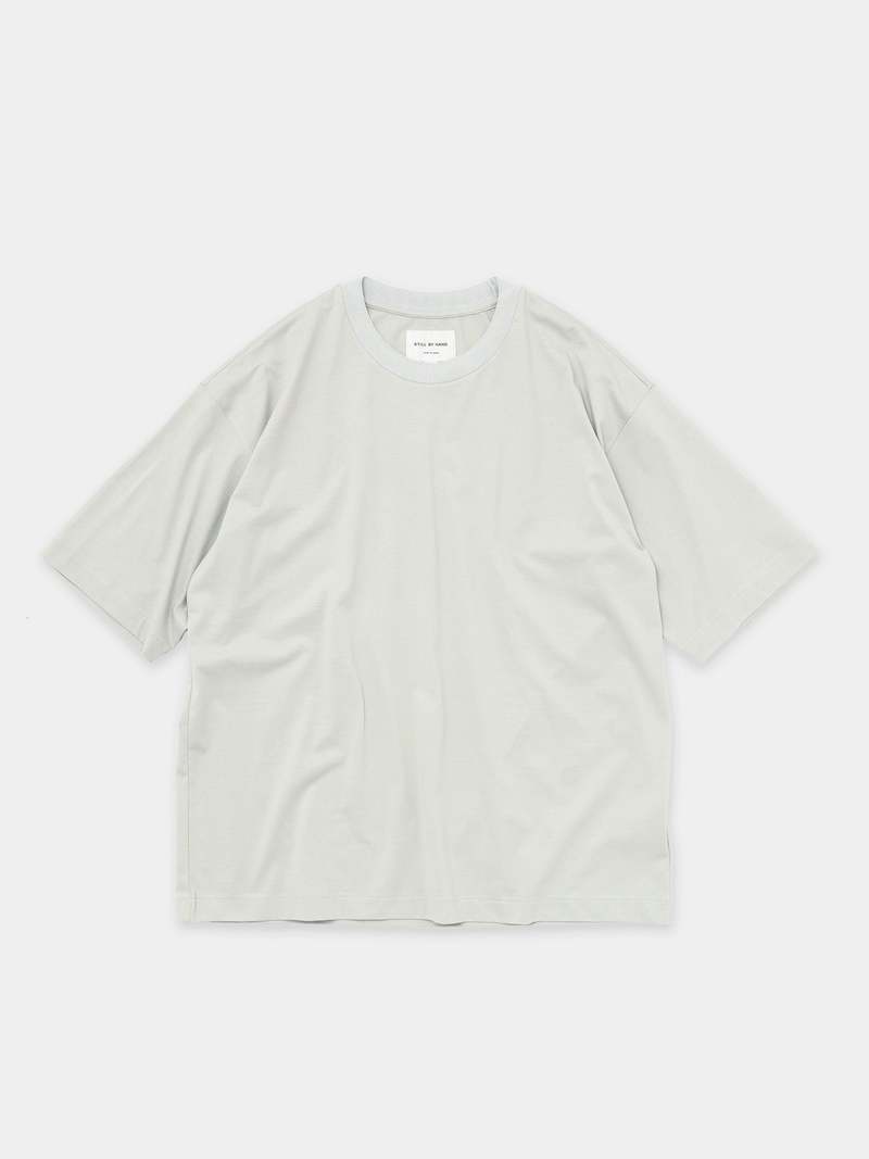 Still By Hand Knitted Rib T-Shirt - Mint | Garmentory
