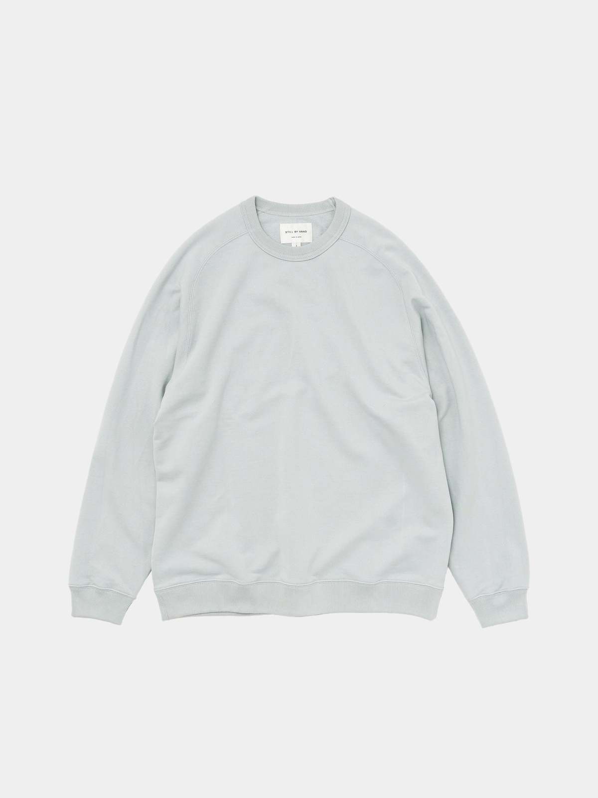 Still By Hand Pima Cotton Sweatshirt - Mint | Garmentory
