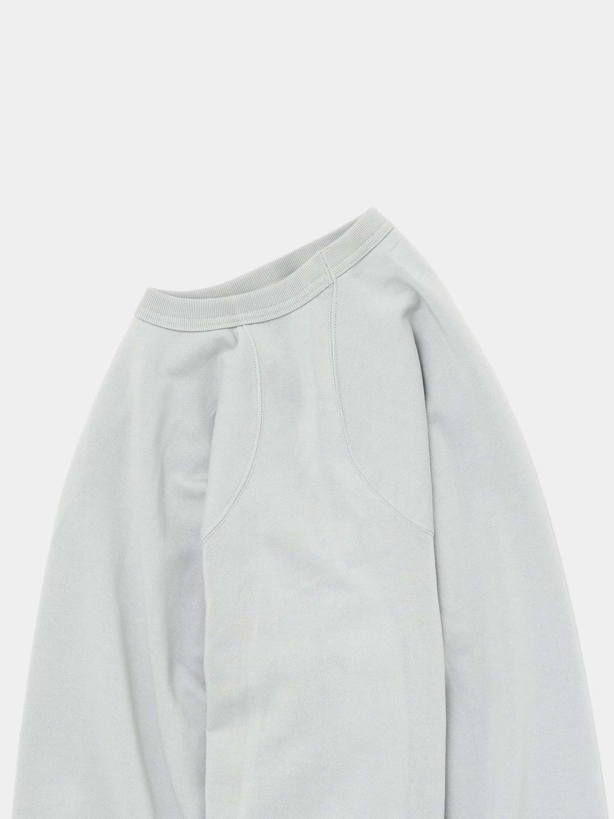 Still By Hand Pima Cotton Sweatshirt - Mint | Garmentory