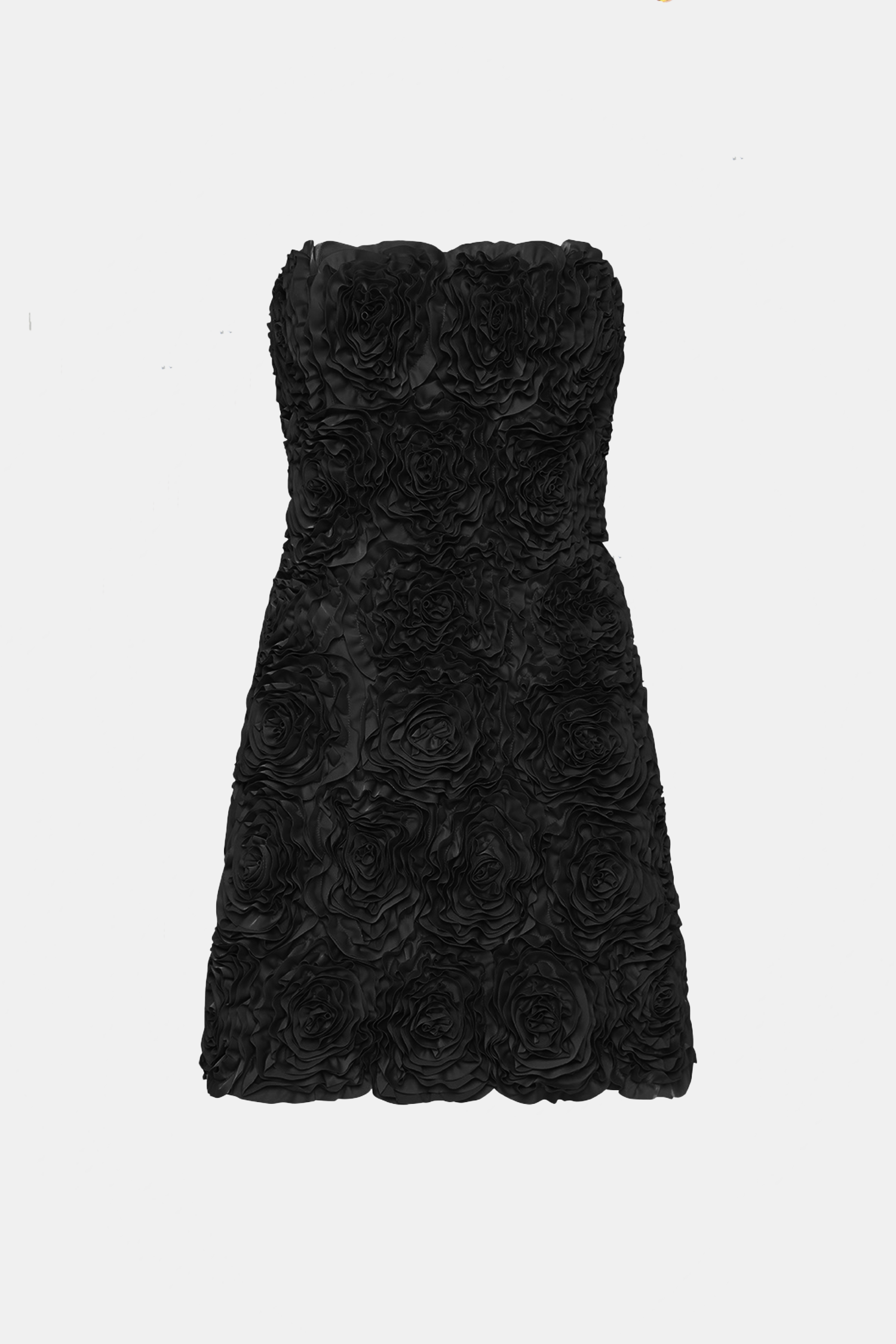cadence mini dress black Eirene Rosette Mini Dress  Sugarlips