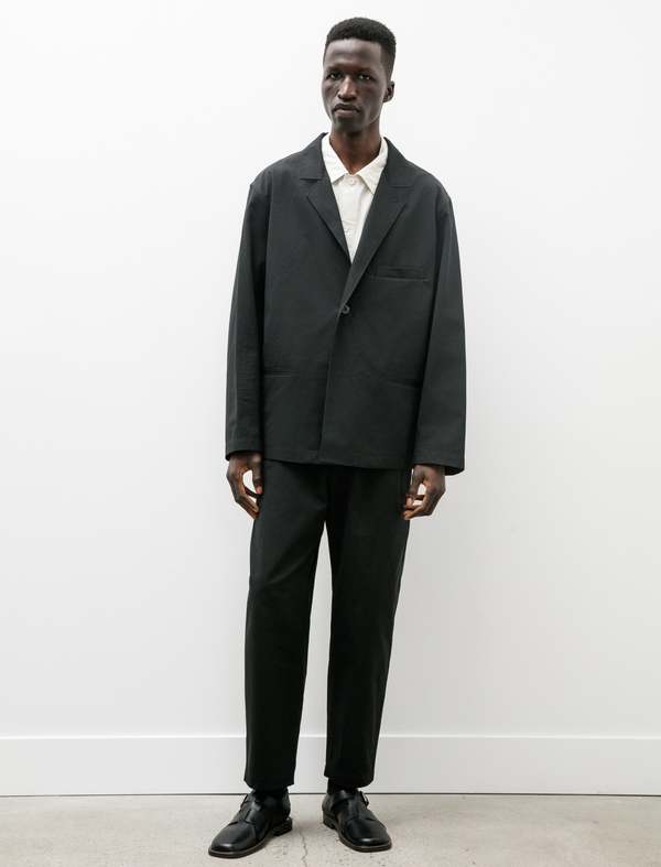 Lemaire Belted Carrot Pants - Black | Garmentory