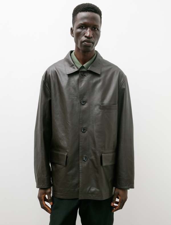 ジャケット・アウター lemaire suit coat dark brown Lemaire Brown Suit Coat Lemaire