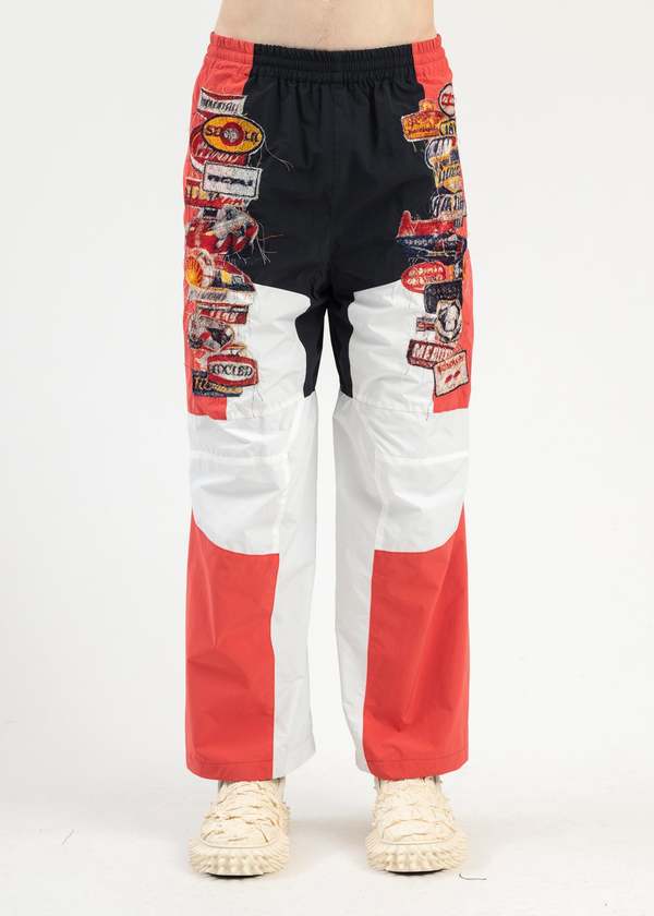 パンツ doublet A.I. PATCHES EMBROIDERED PANTS doublet A.I. PATCHES EMBROIDERED PANTS - メルカリ