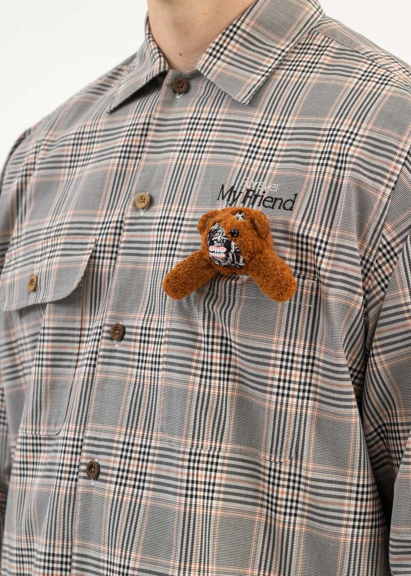 Doublet Shirt With My Friend - Grey Multi | Garmentory