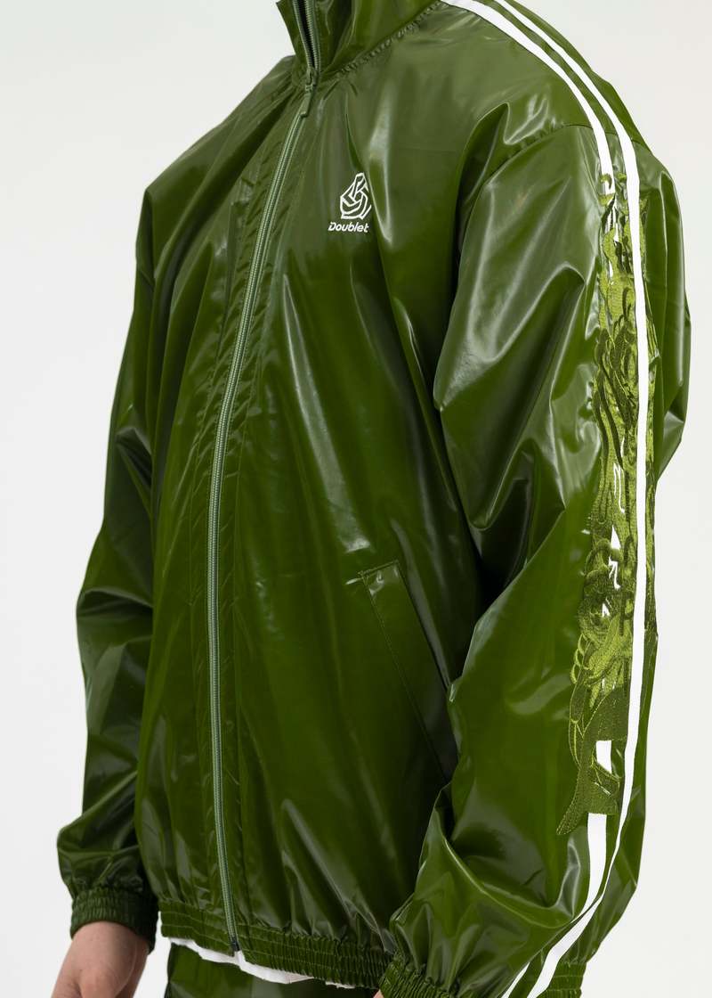 ダブレット24SS LAMINATE TRACK JACKET ※ダメージあり ダブレット24SS LAMINATE TRACK JACKET ※ダメージあり