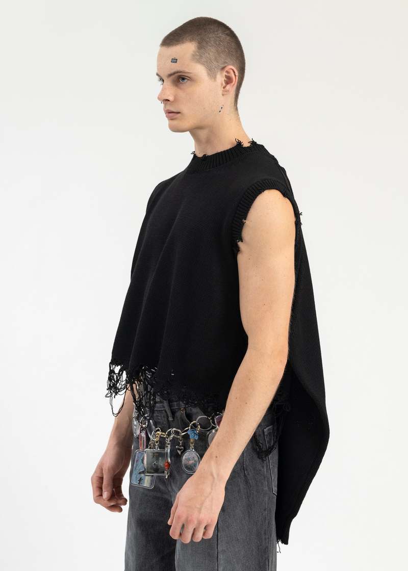 トップス doublet 2WAY SLEEVE SWEATER doublet / 2WAY SLEEVE SWEATER-doubletの通販EQUAL