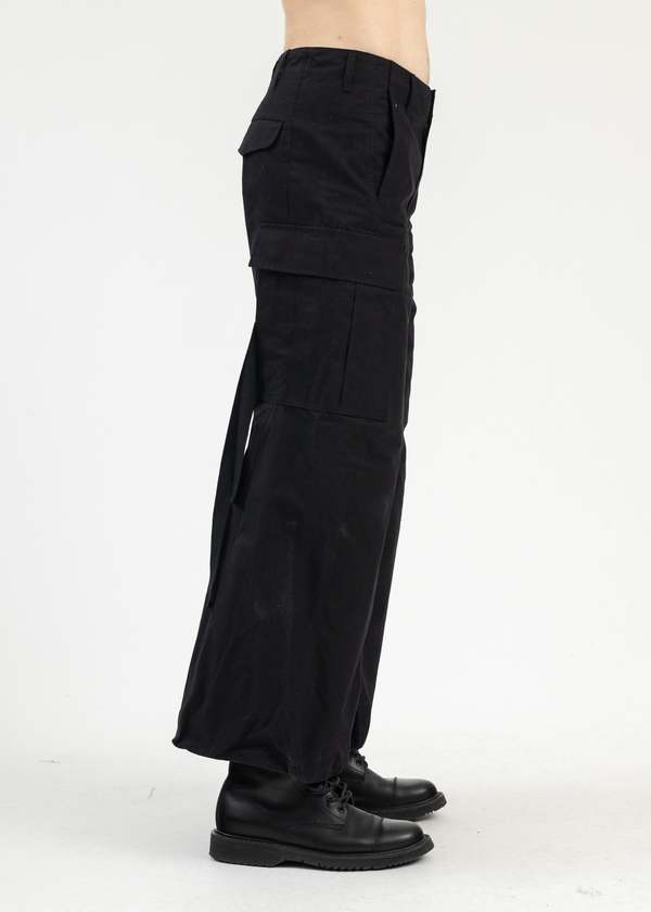 パンツ doublet ROBOT LEGS CARGO Doublet BLACK ROBOT LEGS CARGO PANTS - BLACK | Garmentory