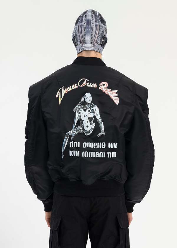 Doublet Robot Shoulder Bomber Jacket | Garmentory