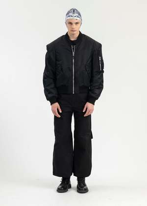 Doublet Robot Shoulder Bomber Jacket | Garmentory