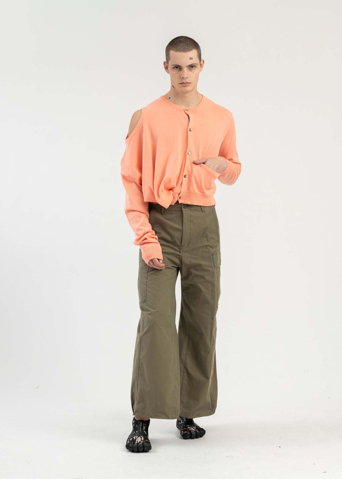 Doublet KHAKI ROBOT LEGS CARGO PANTS - Khaki | Garmentory