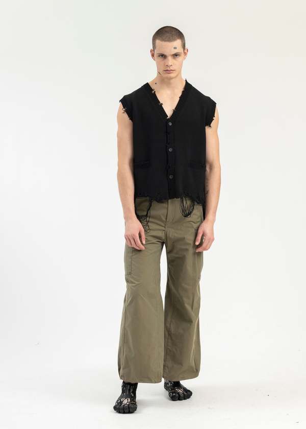 Doublet KHAKI ROBOT LEGS CARGO PANTS - Khaki | Garmentory