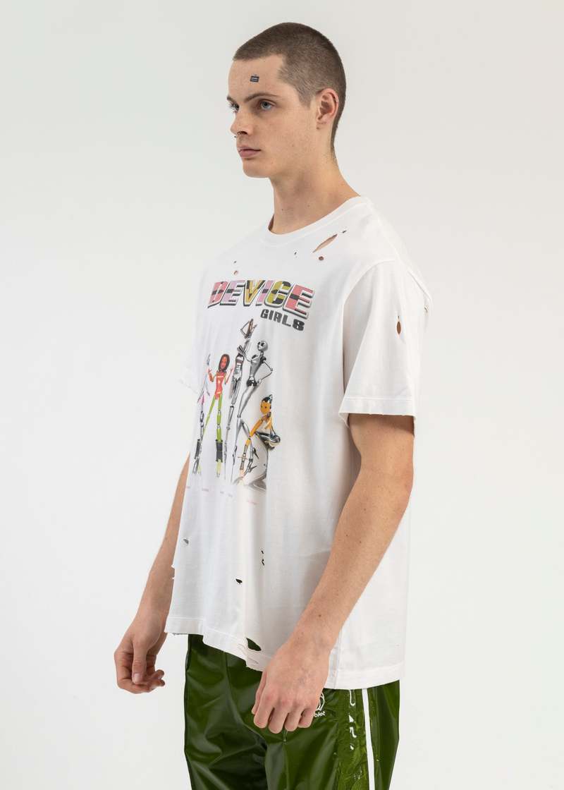Doublet X Pz Today Device Girls T-shirt - White | Garmentory