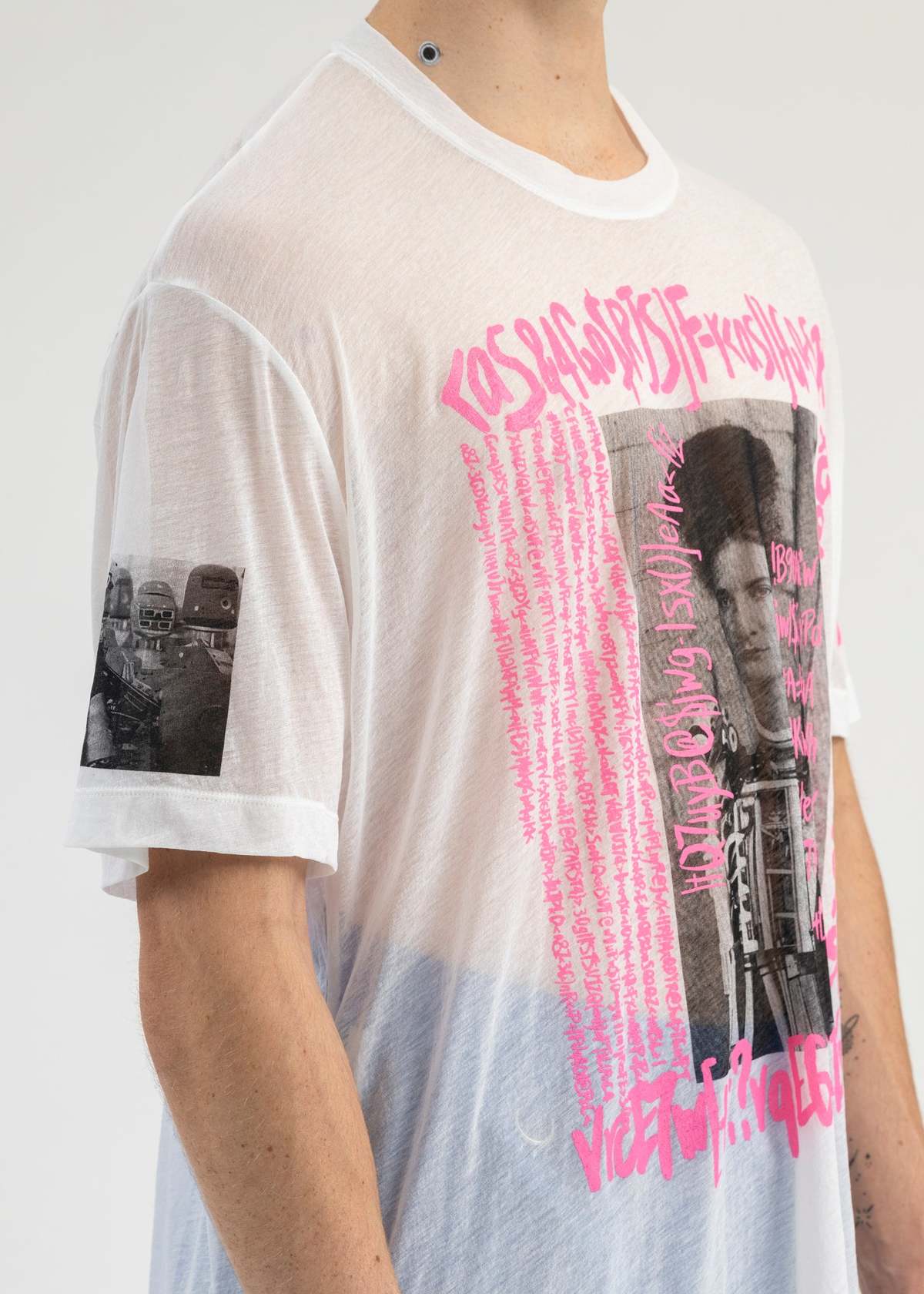 doublet SEE-THROU GH PRINT LONG SLEEVE doublet 24SS 新作SEE