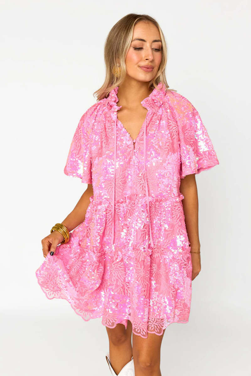 buddy love pink sequin dress jesshogancrum on LTK