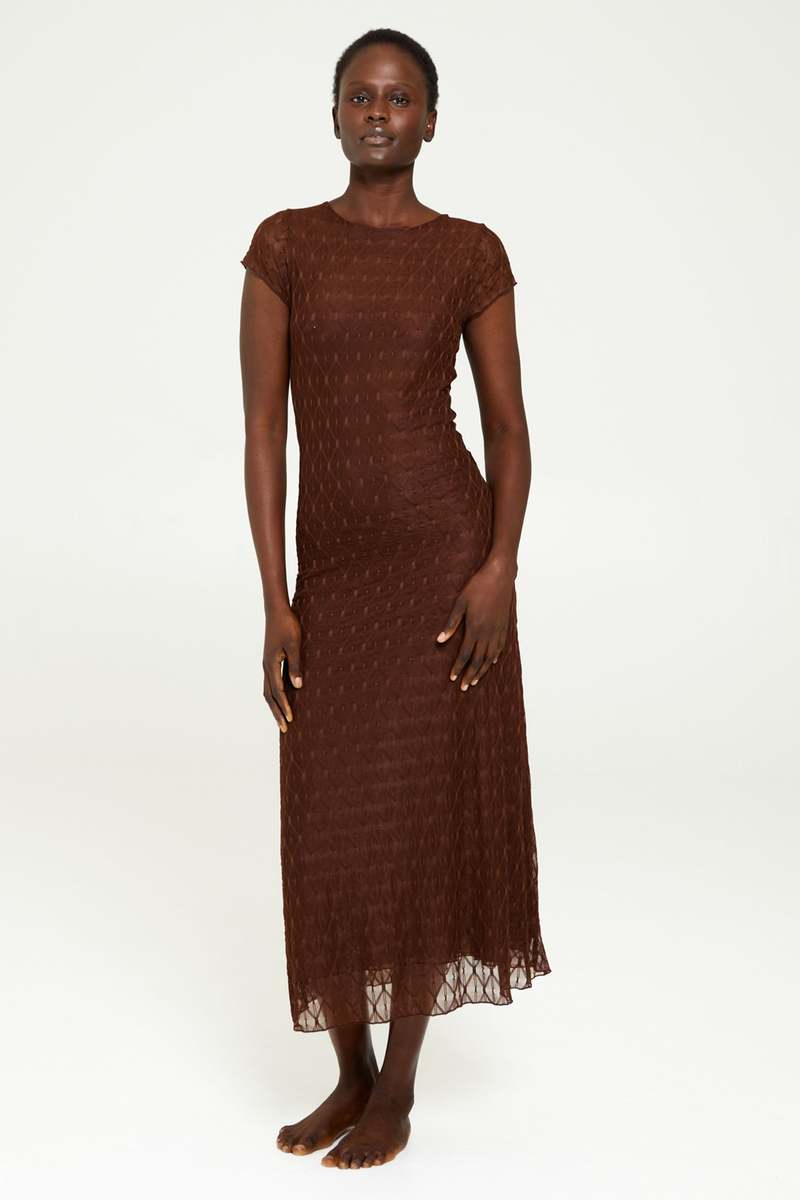 Find Me Now Geo Lace Midi Dress | Garmentory