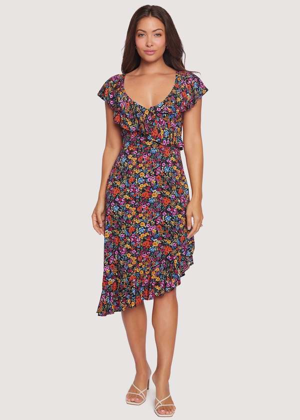 knee length dresses for ladies Lost & Wander Fall Enchantment Midi Dress
