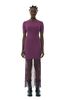Ganni Melange Knit Fringe Mini Dress - Fiji Flower - Thumbnail 1