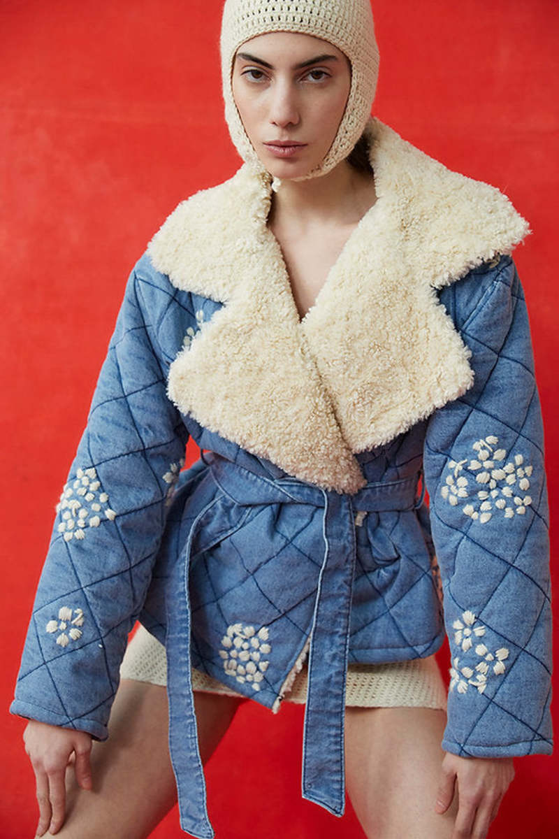Tach Clothing Wilma Quilted Denim Jacket | Garmentory