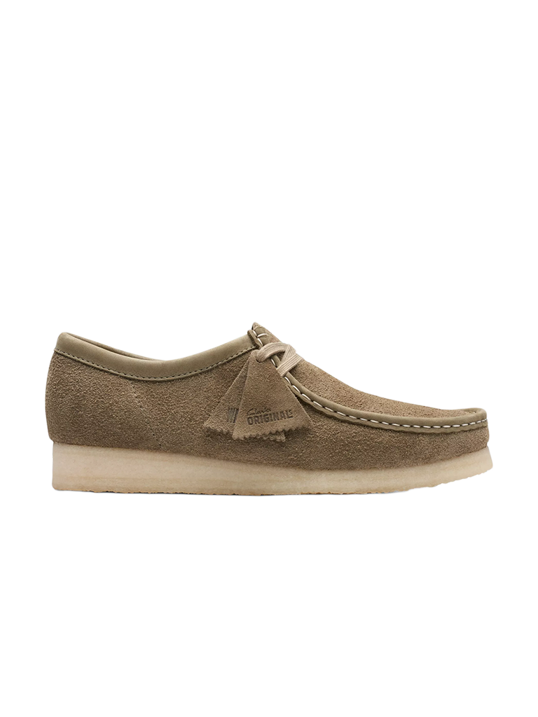 靴 Clarks Wallabee Khaki us 9 1/2 Clarks Wallabee Pale- Khaki Suede | Garmentory
