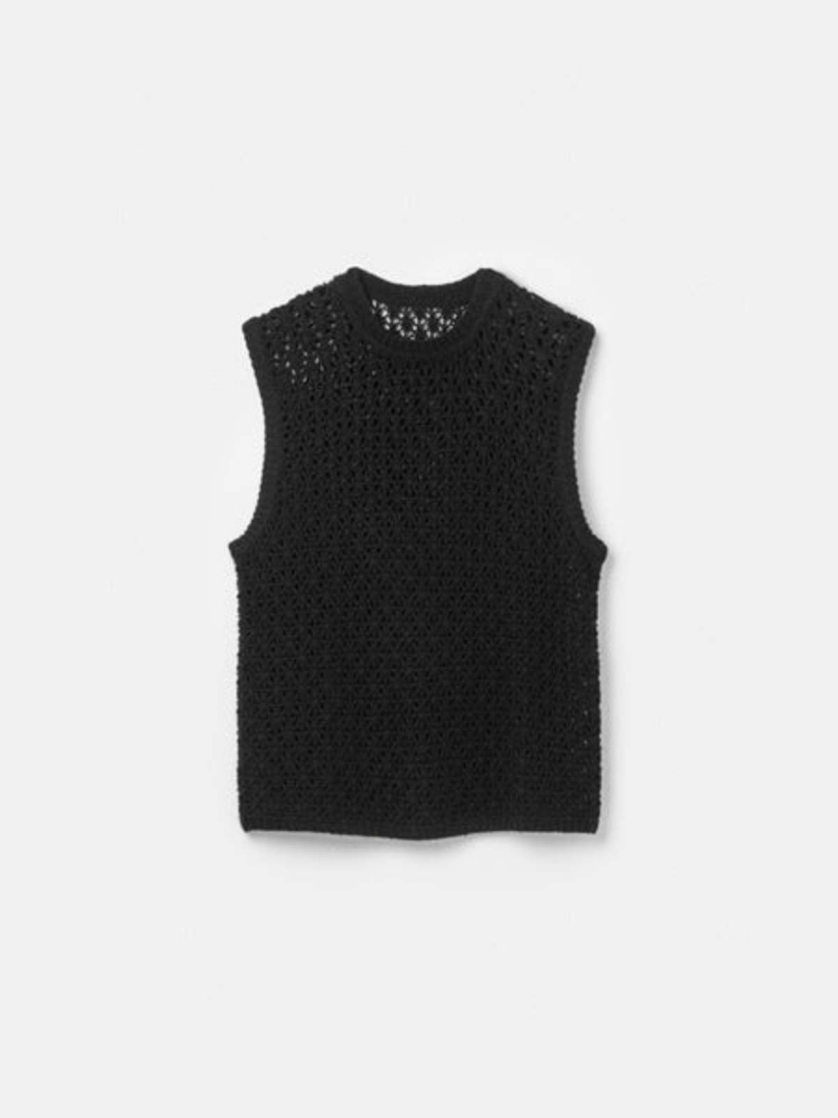 Séfr Cashmere River Vest - Black | Garmentory