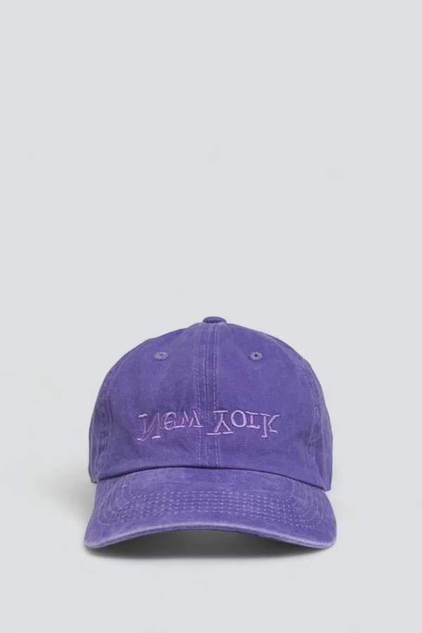 キャップ [THE MUSEUM VISITOR]25ss_VINTAGE GALLERY BALLCAP(PURPLE) naples-botanical-garden-orchid