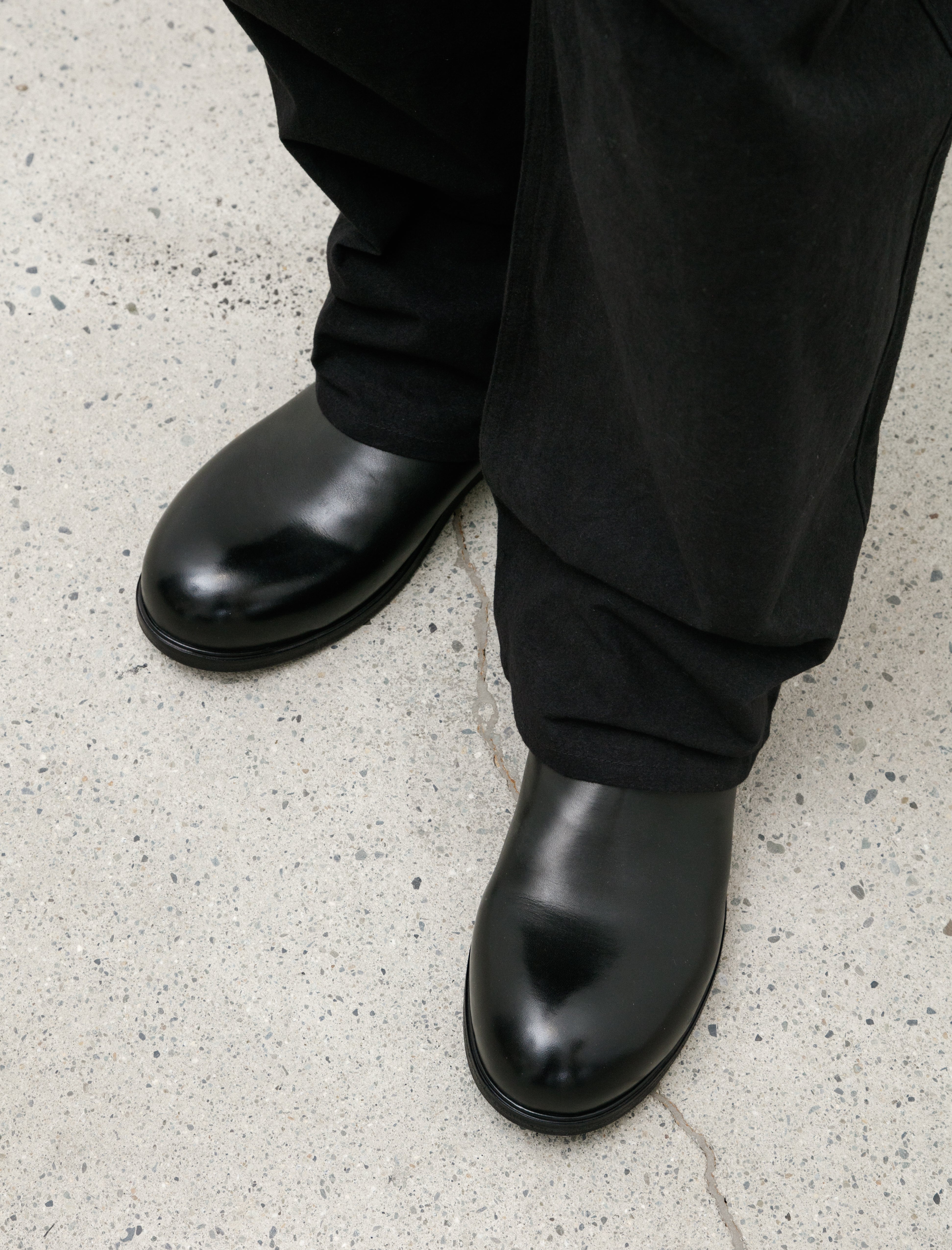 Marsell Mens Zucca Media Beatles Boots - Nero | Garmentory