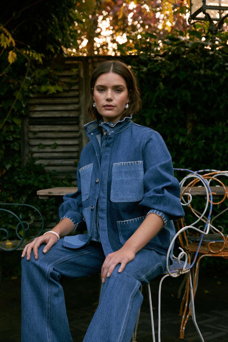 ジャケット・アウター PABLO VINCI Chambray zip shirt PABLO VINCI | Chambray zip shirt 2025.3.6 21:00- 素材