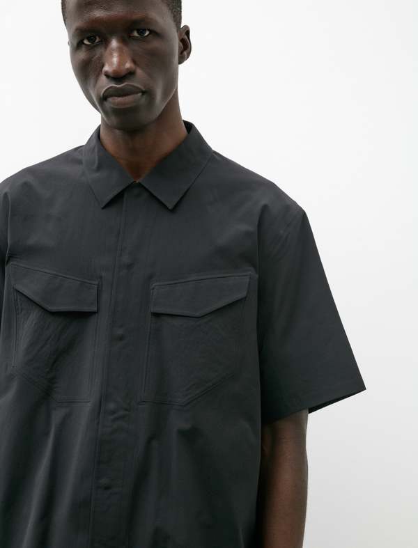 Veilance Field SS Shirt - Black | Garmentory