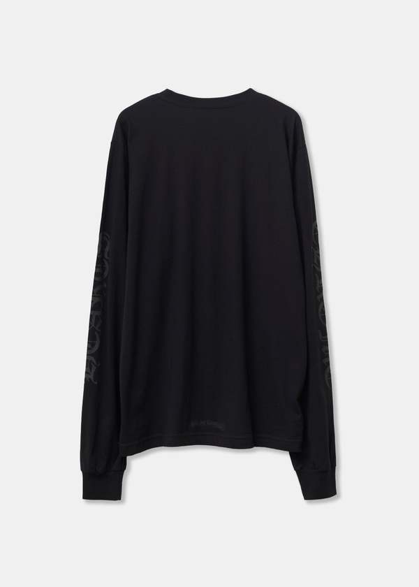 chrome hearts Neck Script Longsleeves - Black/Black | Garmentory