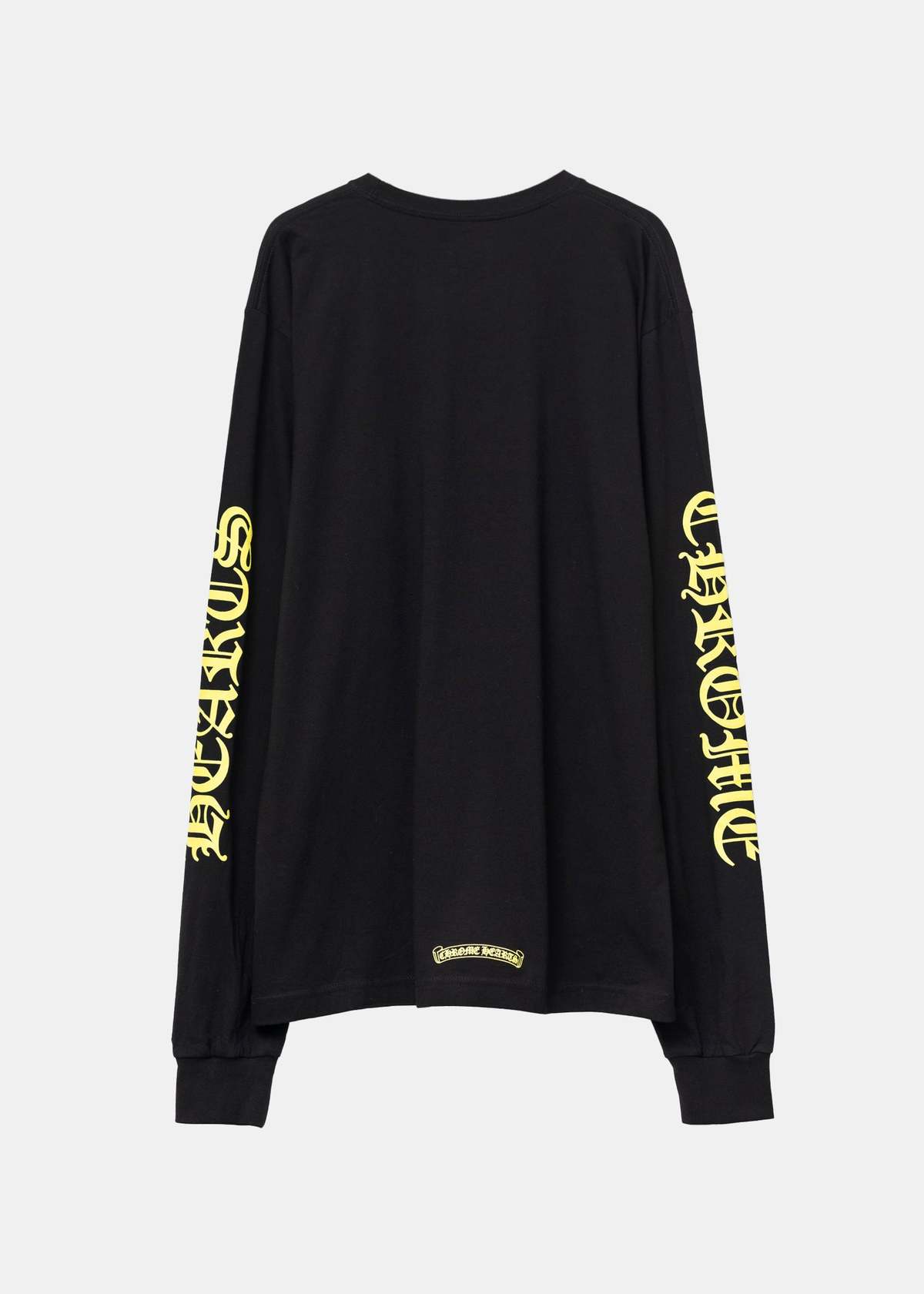 chrome hearts Neck Script LongSleeves - Black/Neon | Garmentory