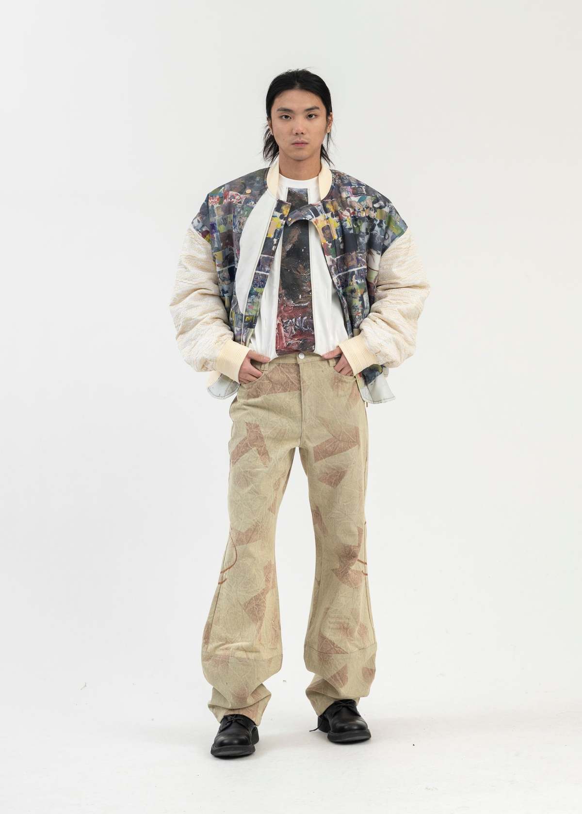 Namesake Label Namesake Artist Edition Holiday Padded Bomber Jacket - Multicolor ...