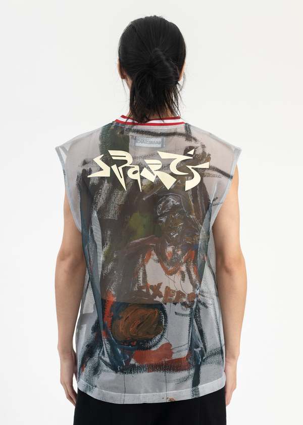 Namesake Iverson Chauncey Grid Mesh Tank - Multicolor | Garmentory