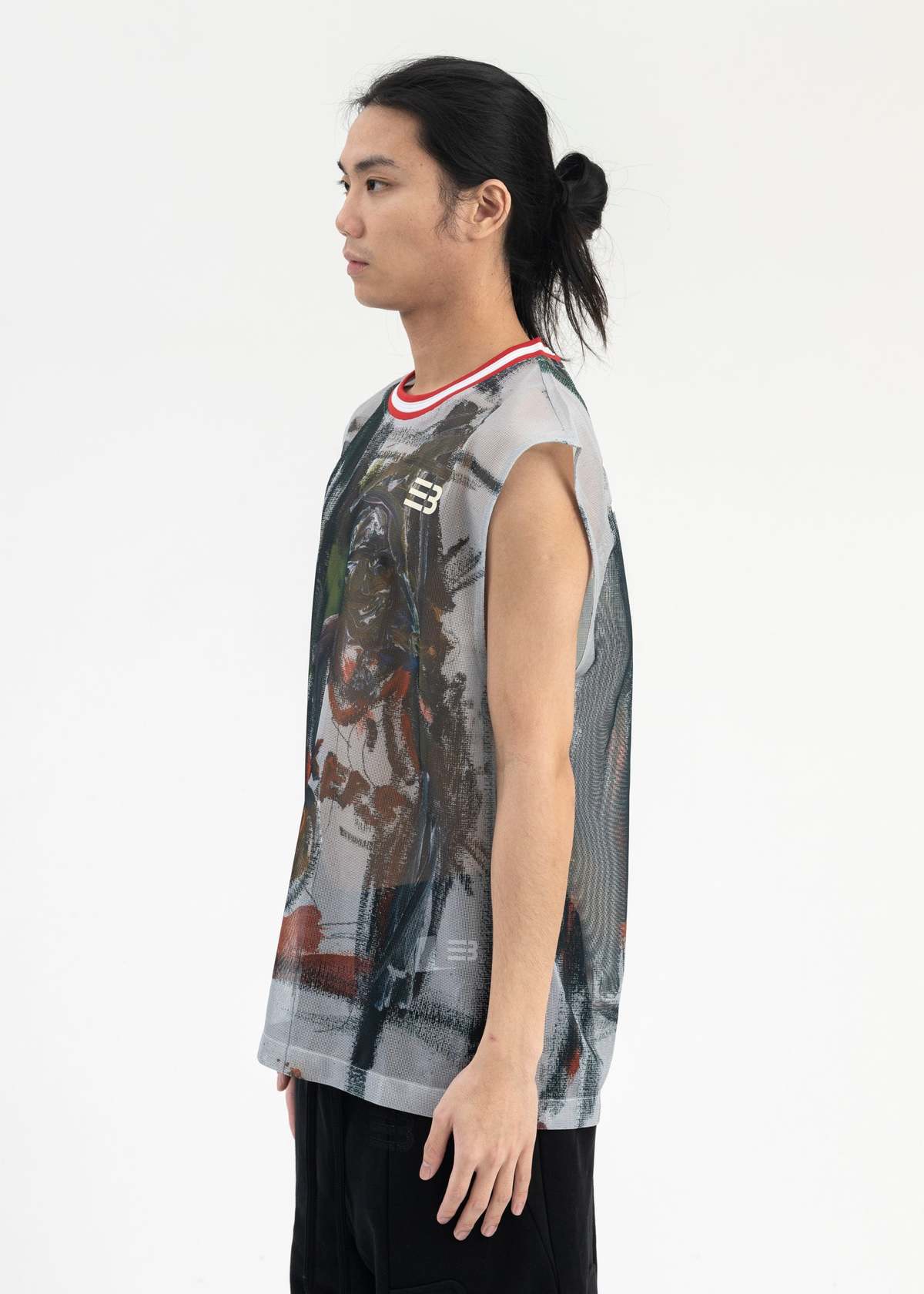 Namesake Iverson Chauncey Grid Mesh Tank - Multicolor | Garmentory
