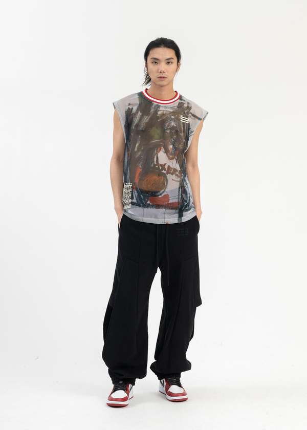 Namesake Iverson Chauncey Grid Mesh Tank - Multicolor | Garmentory