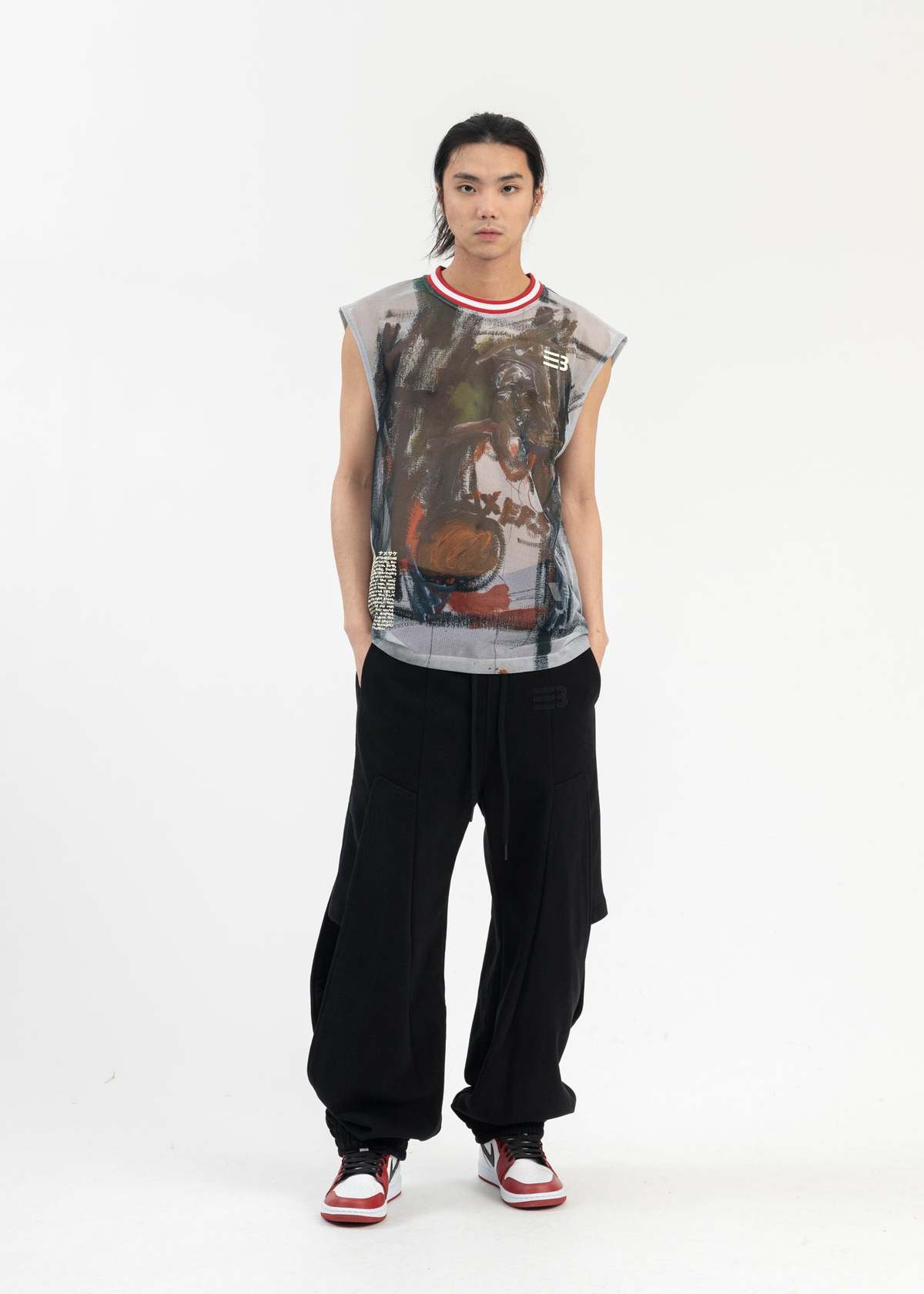 トップス NAMESAKE CHAUNCEY GRID MESH TANK Namesake Jordan Chauncey Grid Mesh Tank - Multicolor | Garmentory