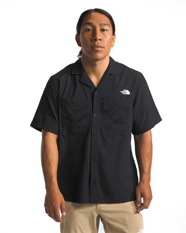 wine dress shirt Cubavera Men's No-Pocket Guayabera Short Sleeve Shirt in Windsor Wine, Size Small, Linen Blend main image 1
