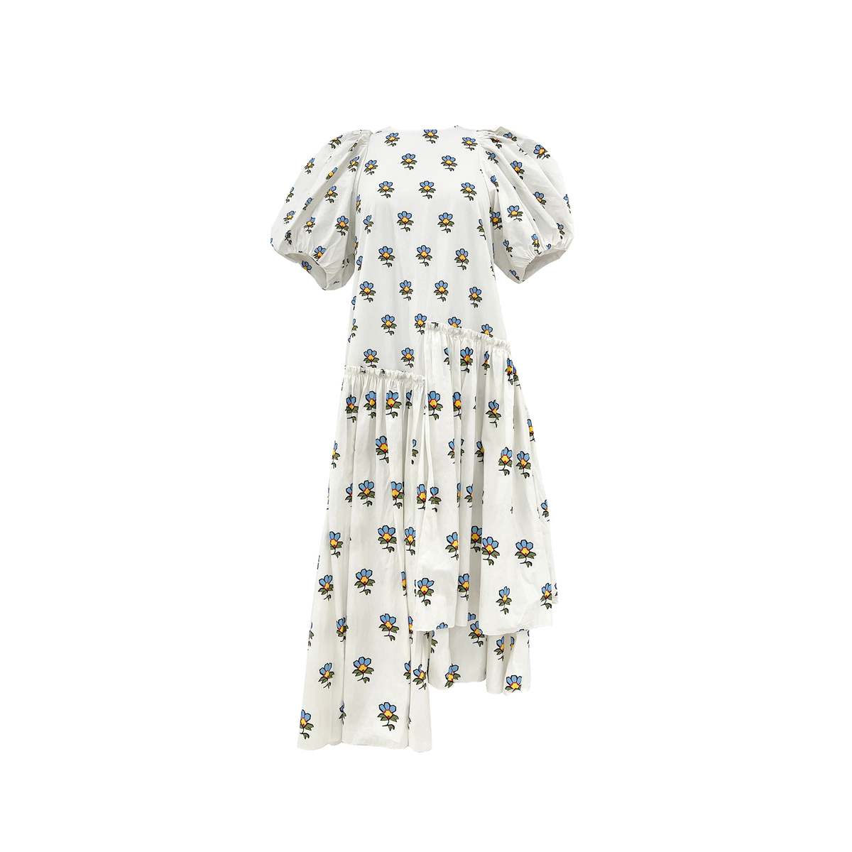 lined dresses with sleeves Ever-Pretty Pleated V-Neck 3/4 Sleeves Asymmetrical Hem Cocktail Dress main image 0