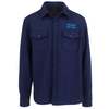 Schott N.Y.C. Mens Wool Shirt - Navy - Thumbnail 1